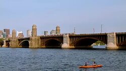 Boston bridge Stock Footage