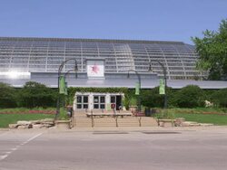 WS Garfield Conservatory Stock Footage