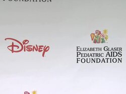 ATMOSPHERE: Signage at the Elizabeth Glaser Pediatric AIDS Foundation's 22nd Annual 'A Time For Heroes' Celebrity Carnival at Los Angeles CA. (Footage by WireImage Video/Getty Images Entertainment Video) Stock Footage