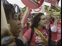 Activists from nearly 60 countries join pro-choice march News Clip