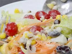salad Stock Footage