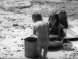 Vietnam Villagers Evacuated Stock Footage