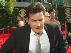 NEWS CAPSULE REPORTER/CHYRON: 2009 Emmy Awards, Los Angeles, CA 09/20/2009 Stock Footage