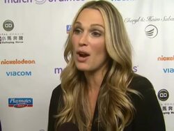 INTERVIEW: Molly Sims at 7th Annual March of Dimes Celebration of Babies on 12/07/2012 in Beverly Hills, CA. Stock Footage