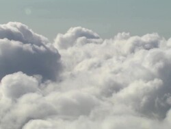 Above The Clouds Stock Footage