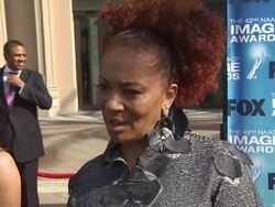 INTERVIEW: Terry McMillan on the event. at the 42nd NAACP Image Awards at Los Angeles CA. (Footage by WireImage Video/GettyImages) Stock Footage