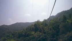 Zip line Adventure Stock Footage