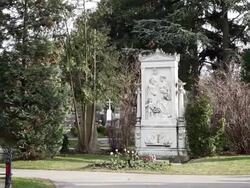 Monuments of great Composers Stock Footage