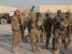 U.S. Soldiers Continue Advisory Role As Election Nears In Afghanistan Stock Footage