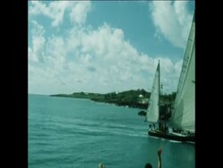 SYND 9 6 76 TALL SHIPS "GREAT BRITAIN II" ARRIVES Instructional Video