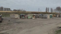 CLEAN : FILE: Huge fire hits France's Grande-Synthe migrant camp News Clip