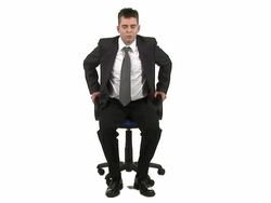 HD: Businessman Giving Up Stock Footage