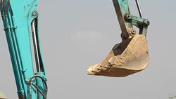 backhoe Stock Footage