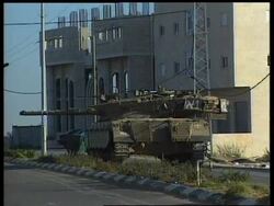 Israeli tanks move into Ramallah and Bethlehem News Clip