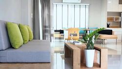 Interior design of Living & Dining room Stock Footage