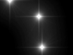 Star lights rotating (loopable) Stock Footage