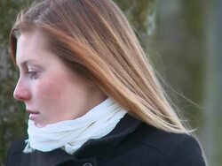 Staring Away Stock Footage