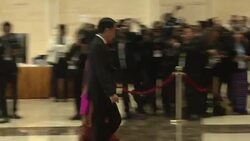 Joko Widodo Arrival Stock Footage