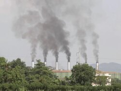 Air Pollution. Stock Footage