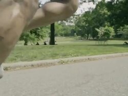 Runner's Legs Stock Footage