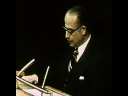SYND 24 11 77 EGYPTIAN AMBASSADOR TO UN ADDRESSING GENERAL ASSEMBLY Instructional Video