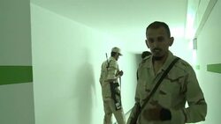 VOICED: Rebels uncover Kadhafi son's 'James Bond' bunker News Clip