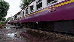 Train station Stock Footage