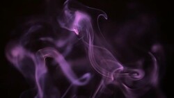 Slow Motion: Smoke pink color Stock Footage