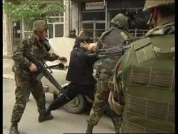 YUGOSLAVIA: PEC: KOSOVO: SERB HOUSES SET ALIGHT News Clip