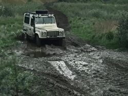 Off-Road car Stock Footage