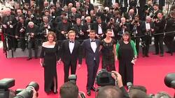 CLEAN : Cannes: Amant double cast walks the red carpet News Clip