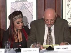 Patrick 'PAJO' Hyland, Nicole 'Snooki' Polizzi, Andy Polizzi at Nicole 'Snooki' Polizzi Introduces Team Snooki Boxing, New York, NY, United States, 01/12/2012 Stock Footage