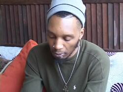 Del the Funky Homosapien Interview (clip 1) Stock Footage