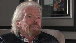 Sir Richard Branson interview on plastics and the environmental damage they cause News Clip