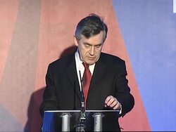 Brown and Mbeki comments on Zimbabwe, Brown on global economy News Clip