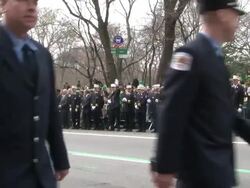 St. Patrick's Day Parade Stock Footage