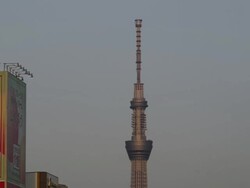 Tokyo Sky Tree Stock Footage