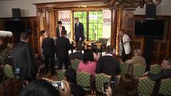 SUU KYI ON MYANMAR ARMY, BONO "STAR STRUCK" News Clip