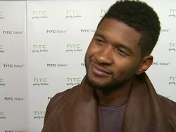 INTERVIEW: Usher on why he wanted to come out and on social media. Also talks about his foundation and beginning to work on a new album (Footage by WireImage Video/Getty Images Entertainment Video) Stock Footage