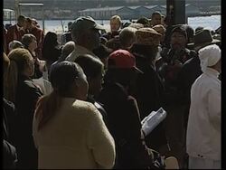 Remains from slave mass grave are reburied News Clip