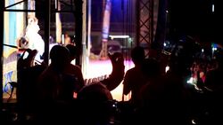 Playing Traditional Music Stock Footage