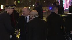 CLEAN : Ceremony for January 15 attack victims at Hyper Cacher market News Clip