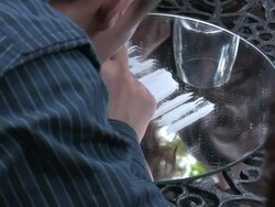 (HD1080i) Cocaine User Stock Footage