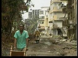 Congo/DR Congo - Brazzaville shows effects of war News Clip