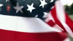 American flag Stock Footage