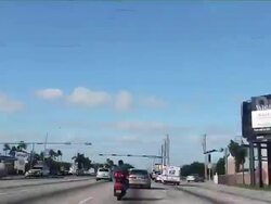 WS POV T/L Driving through state highway and streets / Miami, Key largo, Florida,USA Stock Footage