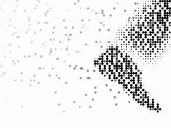STEP : modern halftone style (LOOP) Stock Footage