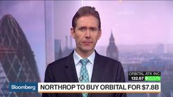 Northrop Agrees to Buy Orbital in $7.8 Billion Deal News Clip