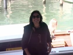 Mira Nair at Press Conference Arrivals: The Reluctant Fundamentalist: 69th Venice Film Festival on August 29, 2012 in Venice, Italy (Footage by WireImage Video/Getty Images) Stock Footage