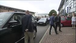 Prince Harry visits Headway House in Ipswich News Clip